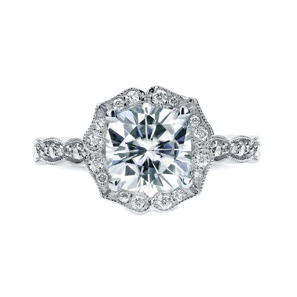 2ct.tw Vintage Rose Engagement