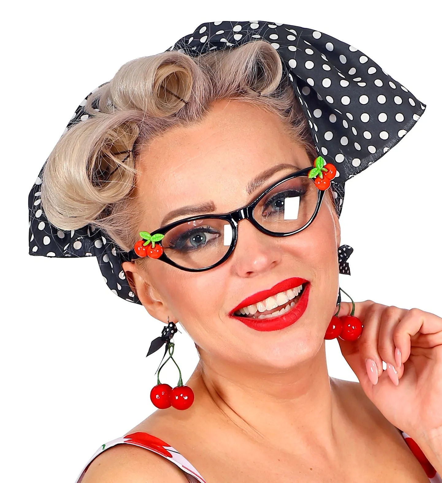 50's Cherry Rockabilly Costume Kit