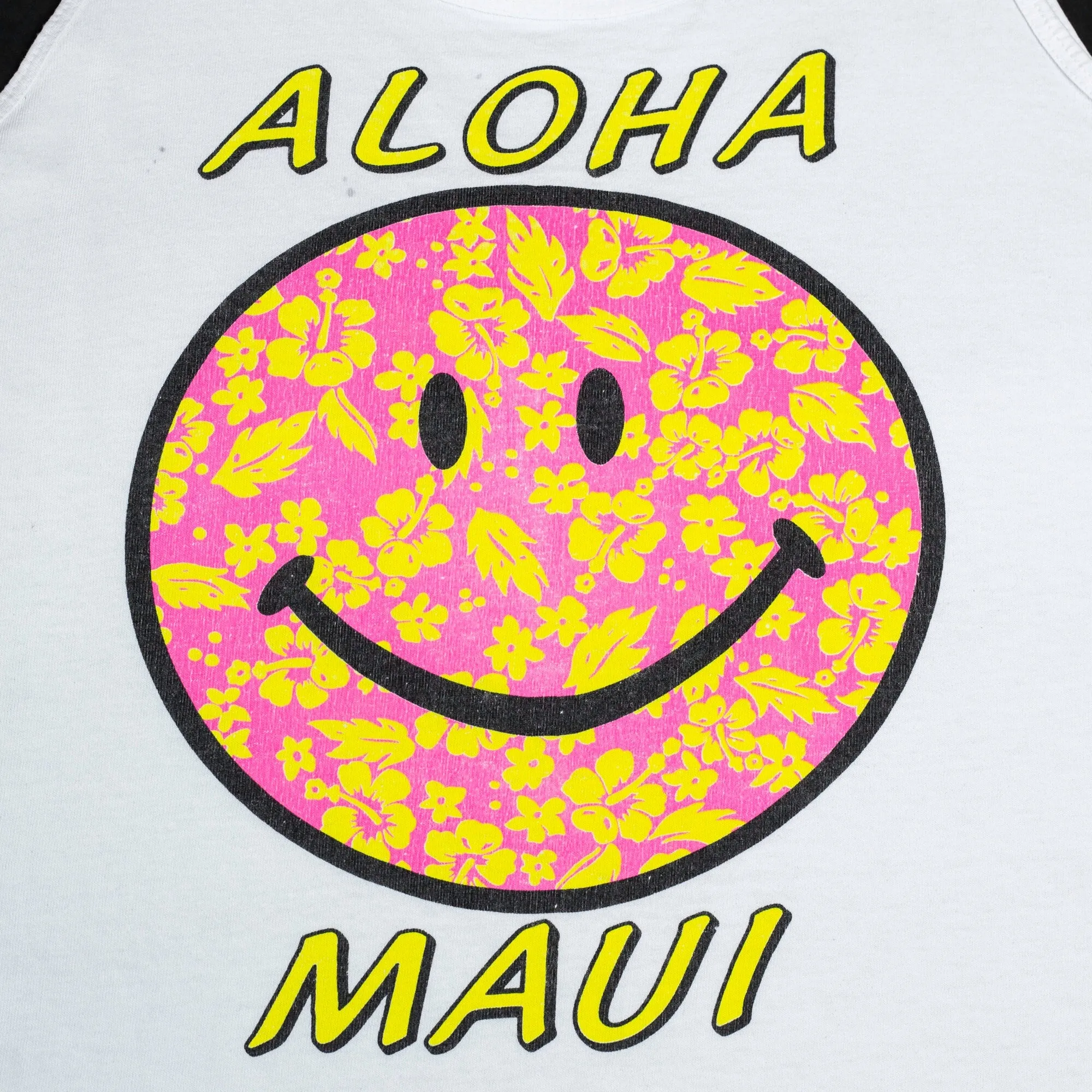 80s Aloha Maui Hawaii Tank Top - Men's Medium, Women's Large