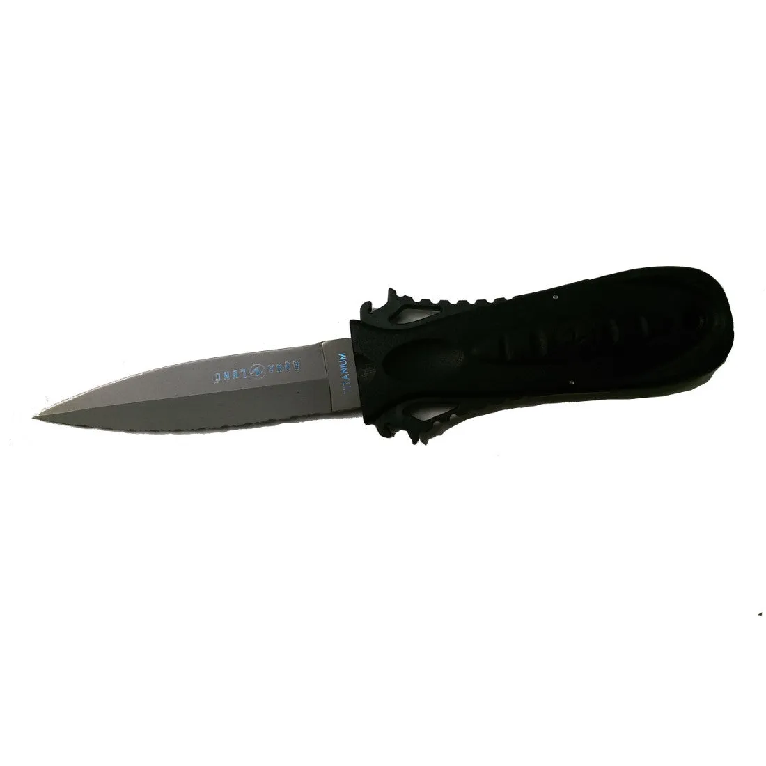 Aqua Lung Squeeze Lock Ti - Dual Edge Tip Dive Knife