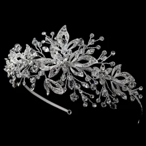 Beautiful Swarovski Crystal Bridal Headband Tiara