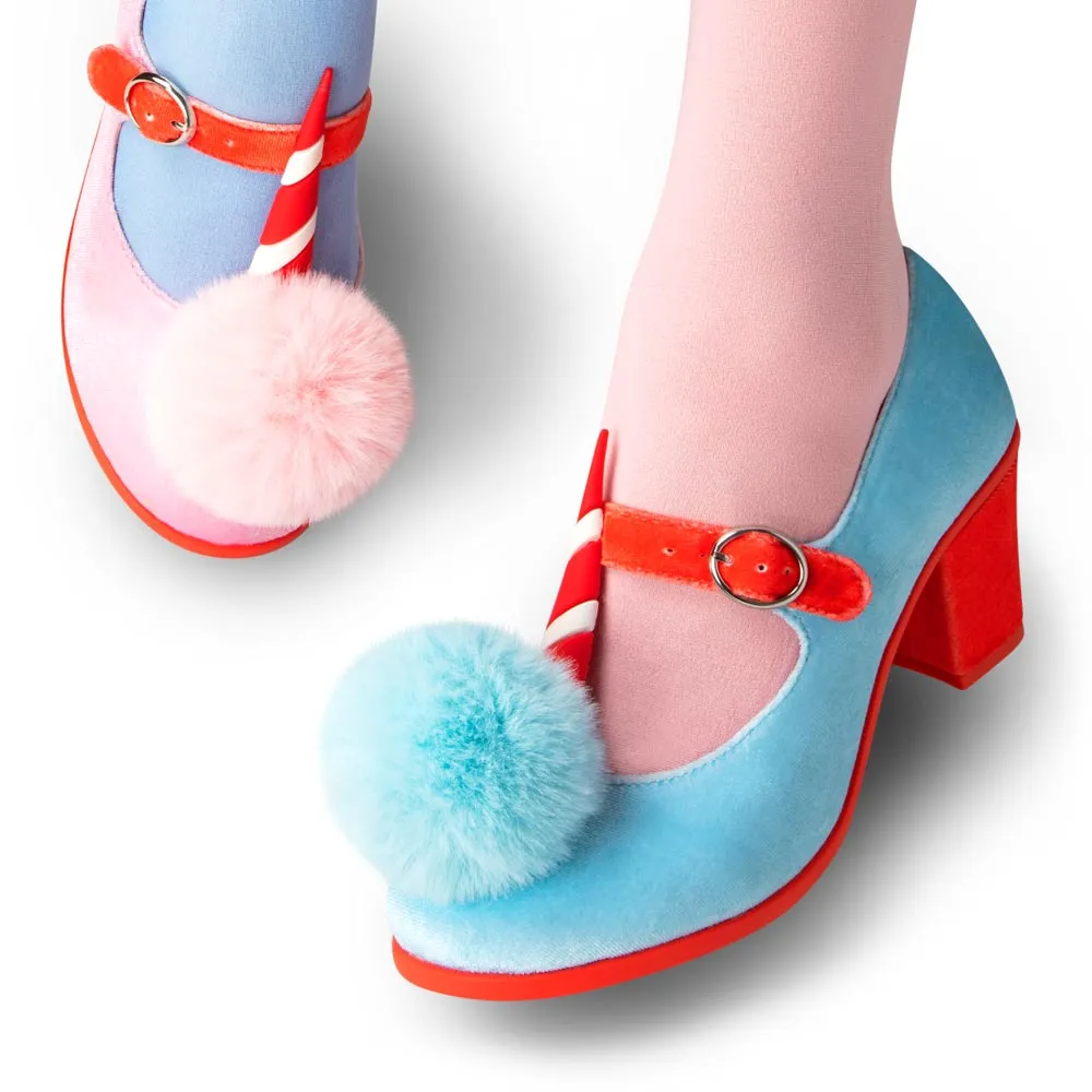 Chocolaticas® Mid Heels Cotton Candy Women's Mary Jane Pump