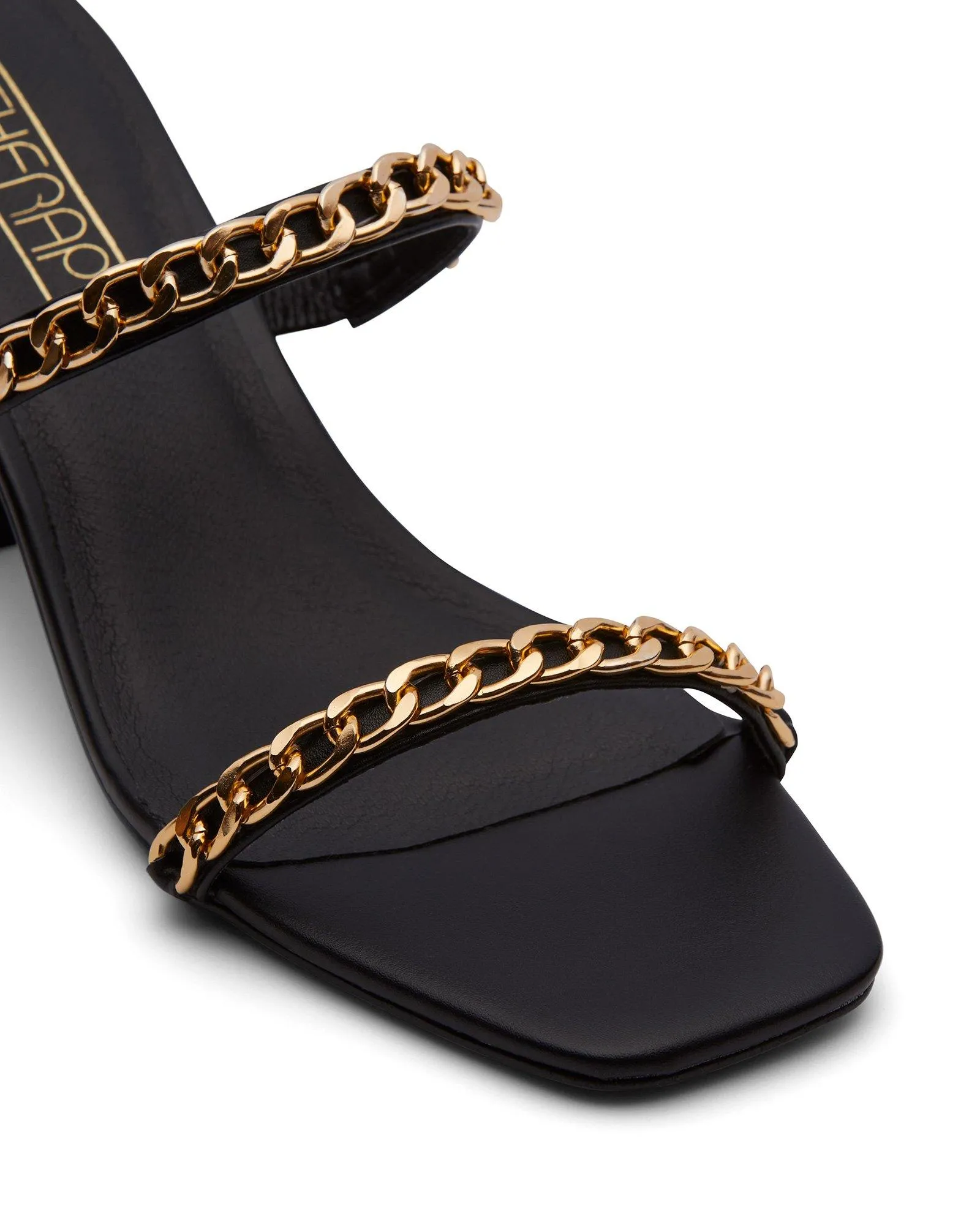 Goldie Chained Black