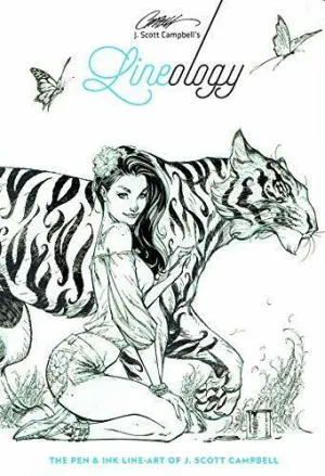 J Scott Campbell Lineology Sketch Art Book