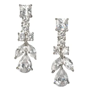 Leizia Cubic Zirconia Bridal Earrings