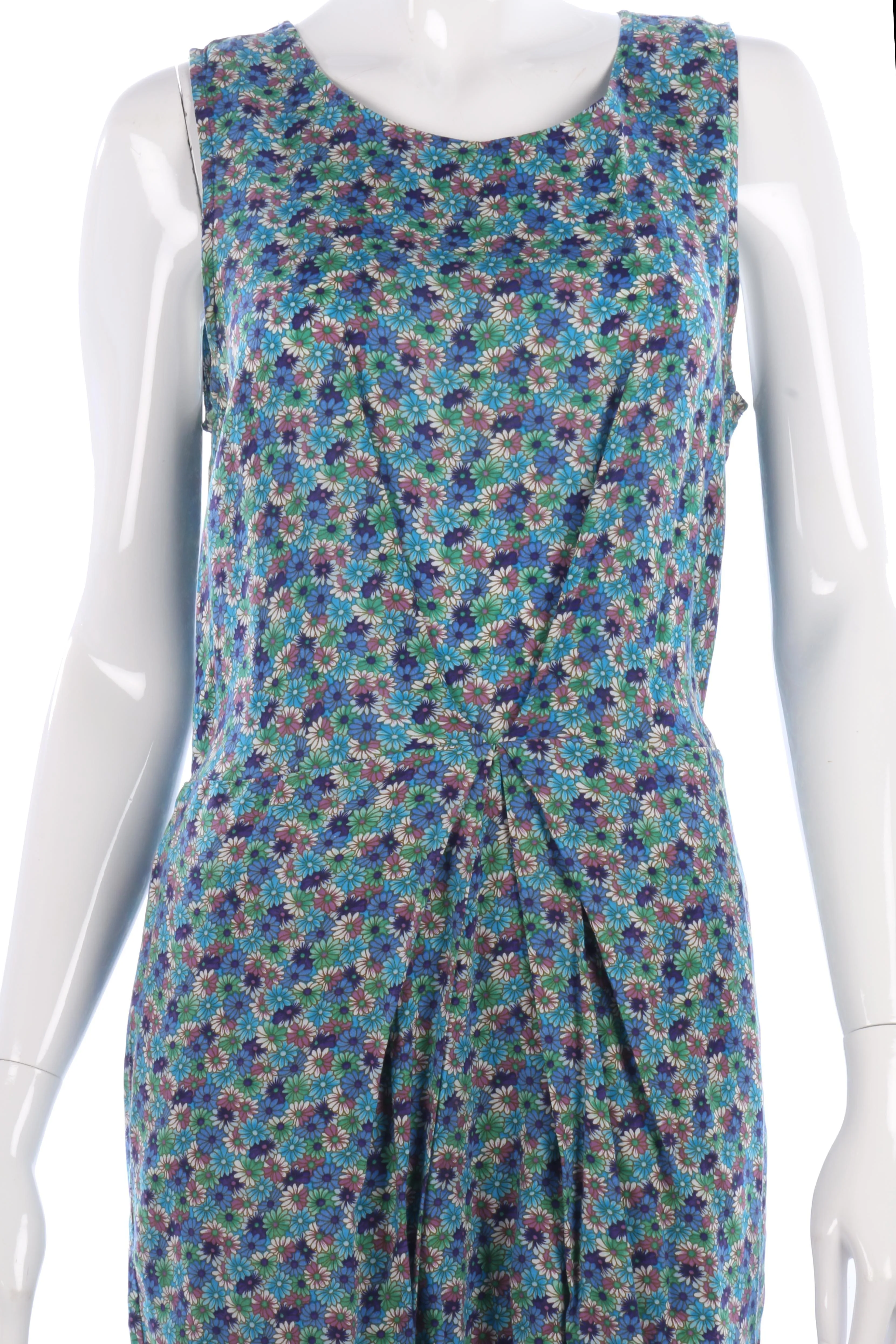 Nice Things blue floral summer dress