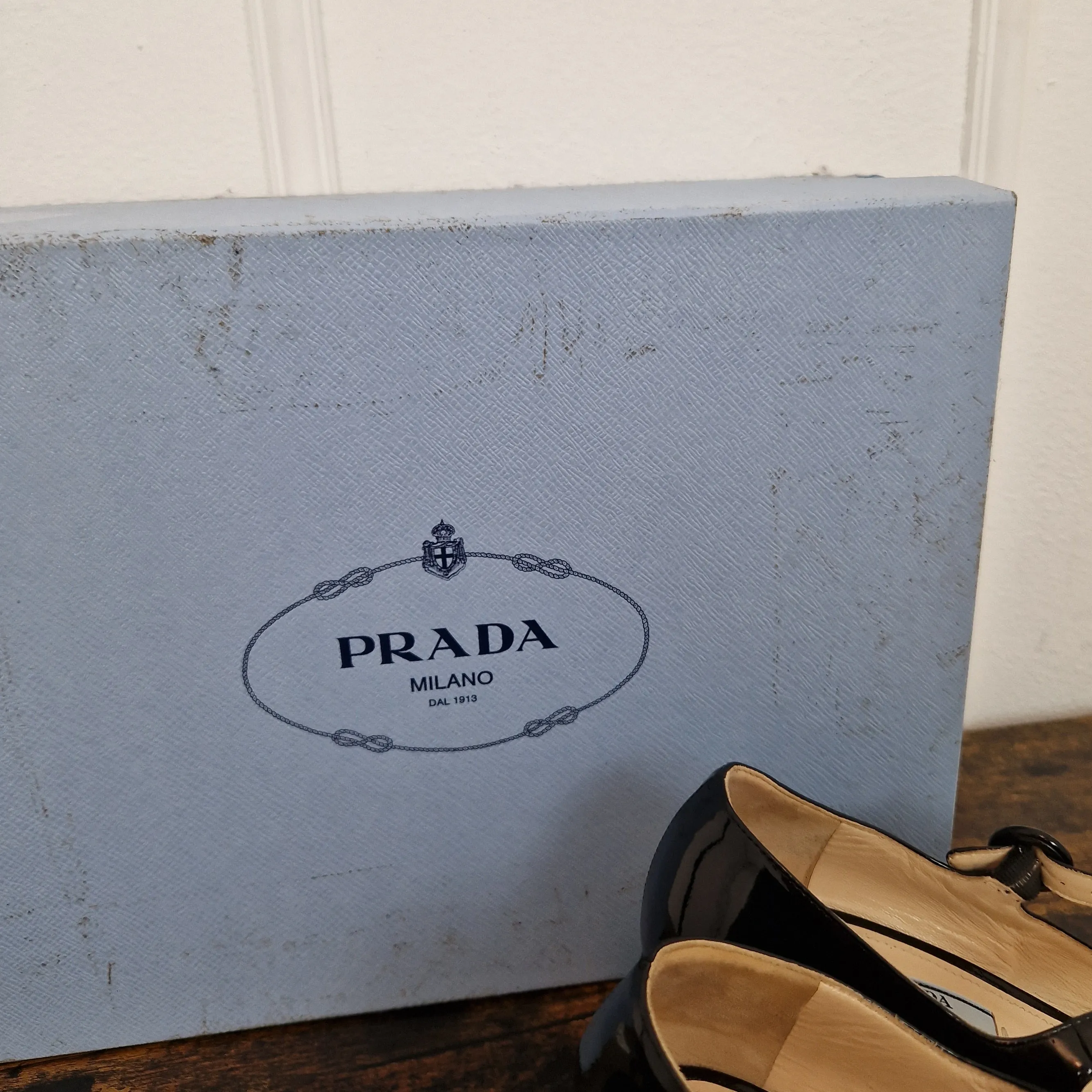 Prada | Mary jane in vernice 39.5