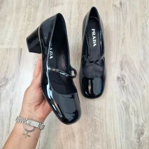 Prada | Mary jane vernice nera nr.38