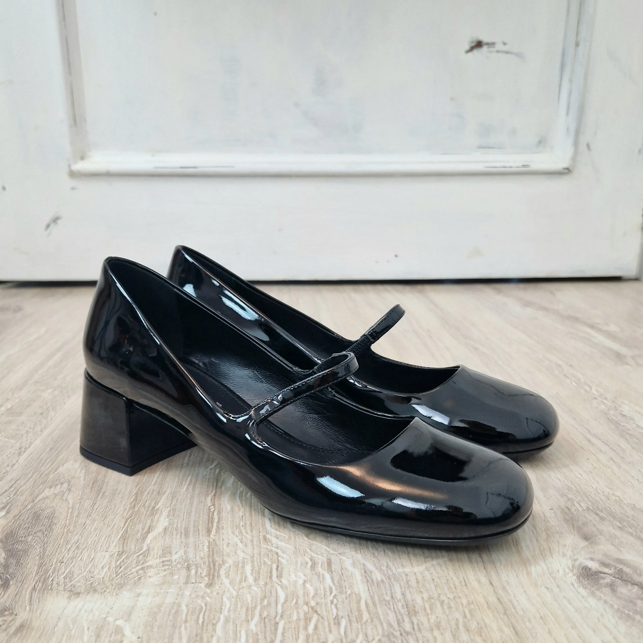 Prada | Mary jane vernice nera nr.38