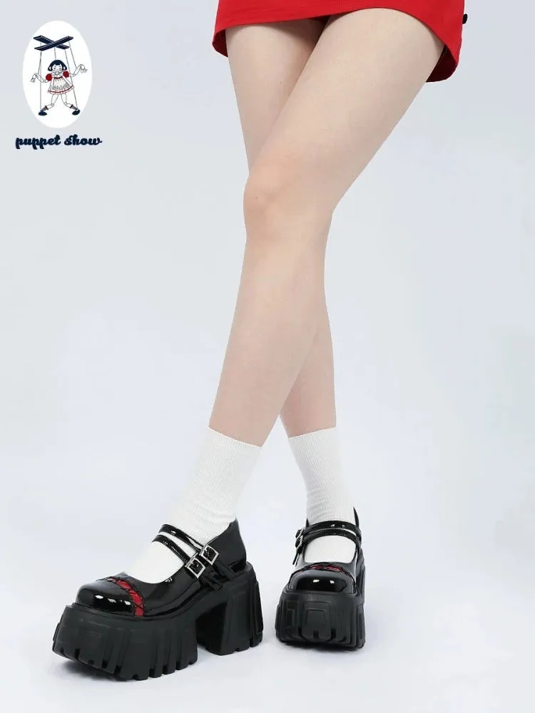 Punk mary jane ladies shoes【s0000007020】