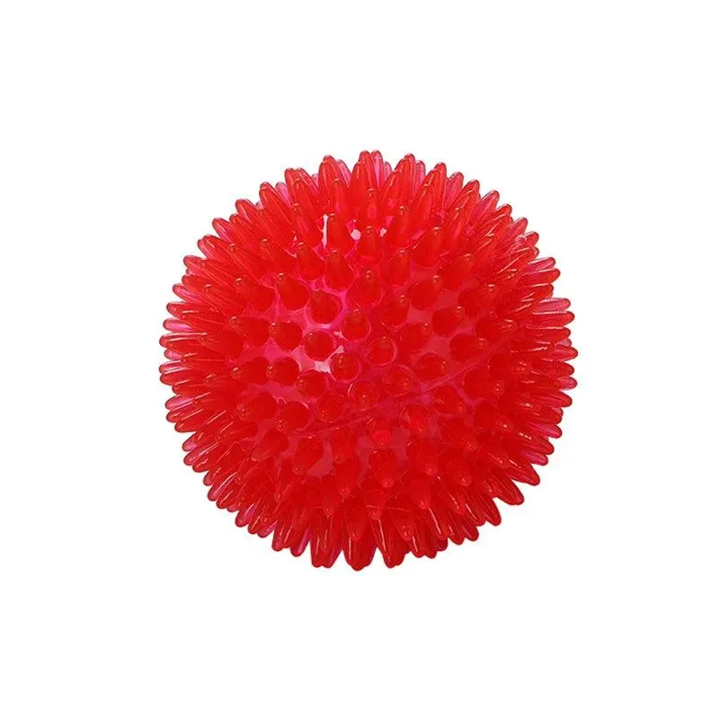 Squeaky Polka Dot Ball Pet Toy