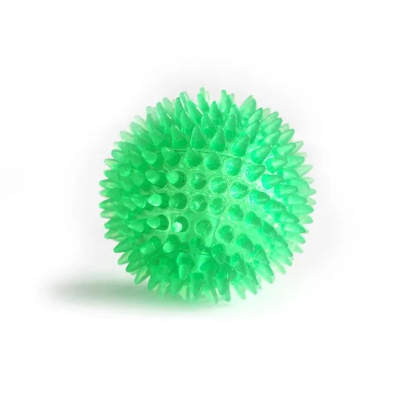 Squeaky Polka Dot Ball Pet Toy