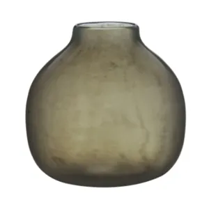 Vase Anastasia Round - Smokey Green