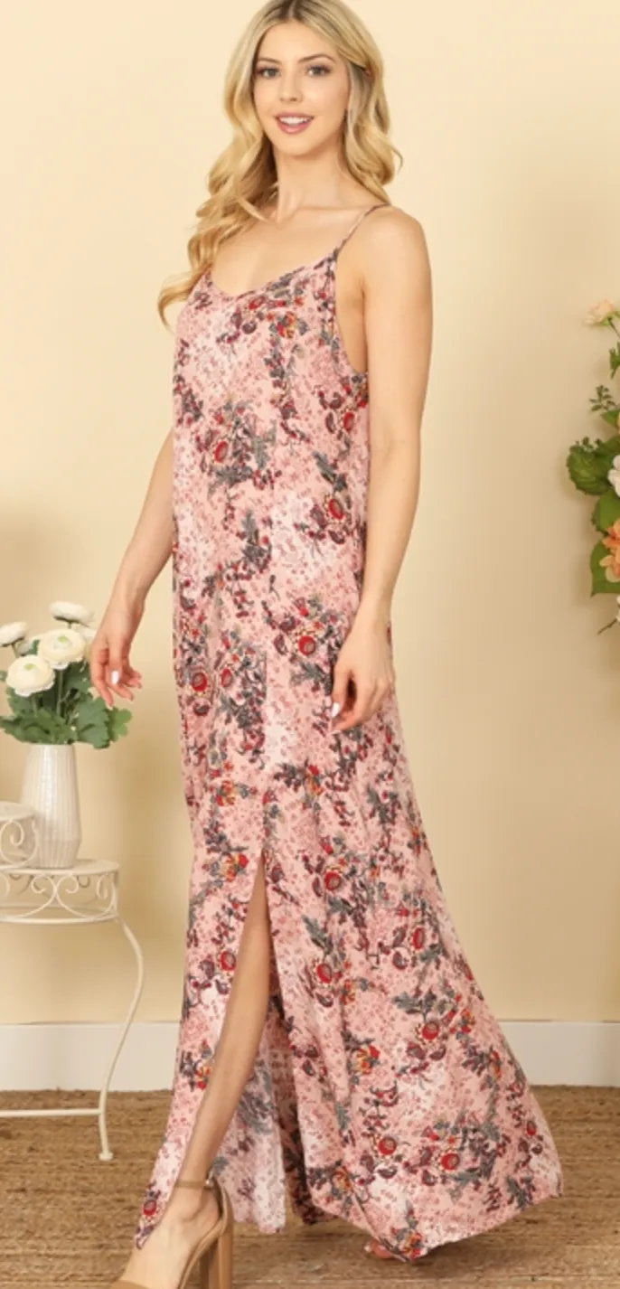 Vintage Floral Maxi