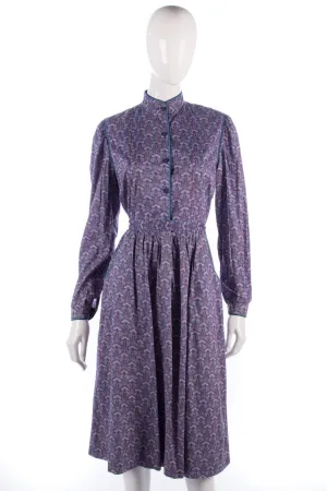 Vintage Marion Donaldson cotton Liberty print dress size 10/12