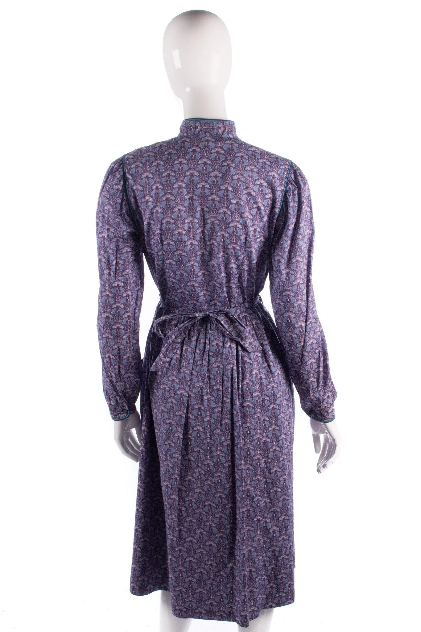 Vintage Marion Donaldson cotton Liberty print dress size 10/12