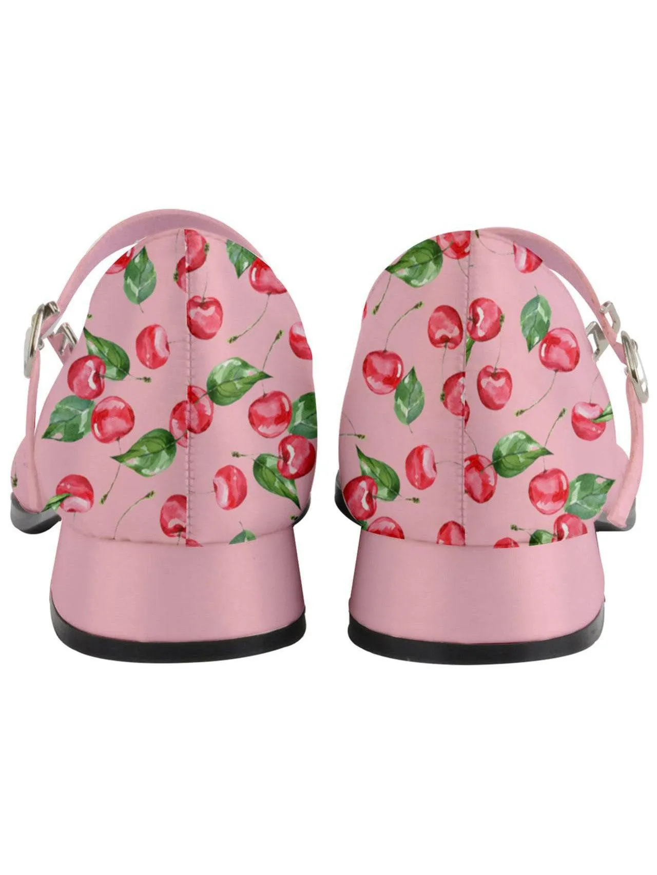 Watercolour Cherries Women's Mary Jane Shoes