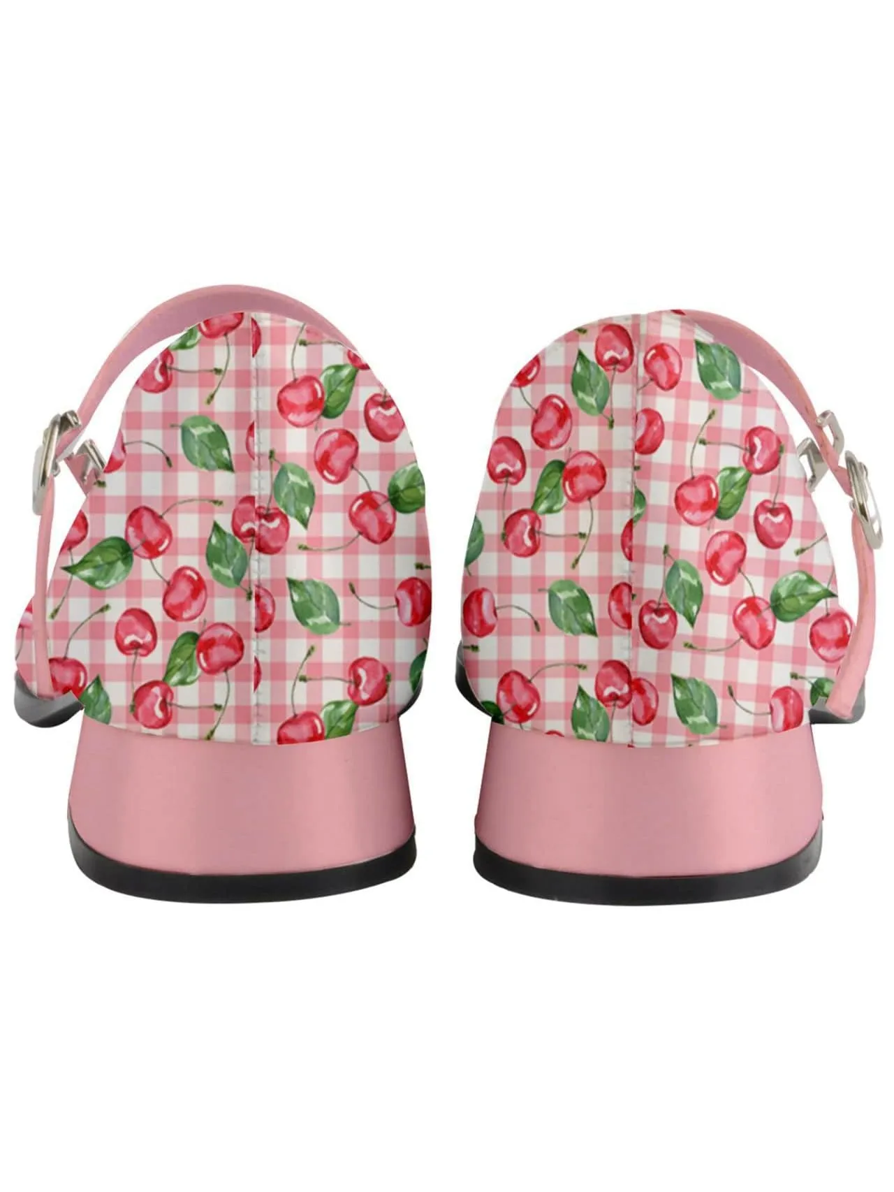 Watercolour Cherries Women's Mary Jane Shoes