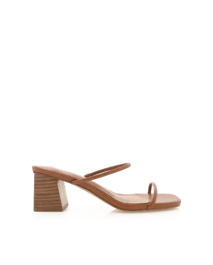 Waylen Heels - Natural Tan